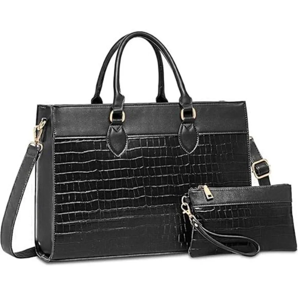 Laptop Bag for Women 15.6 inch Work Tote Bags for Women Large